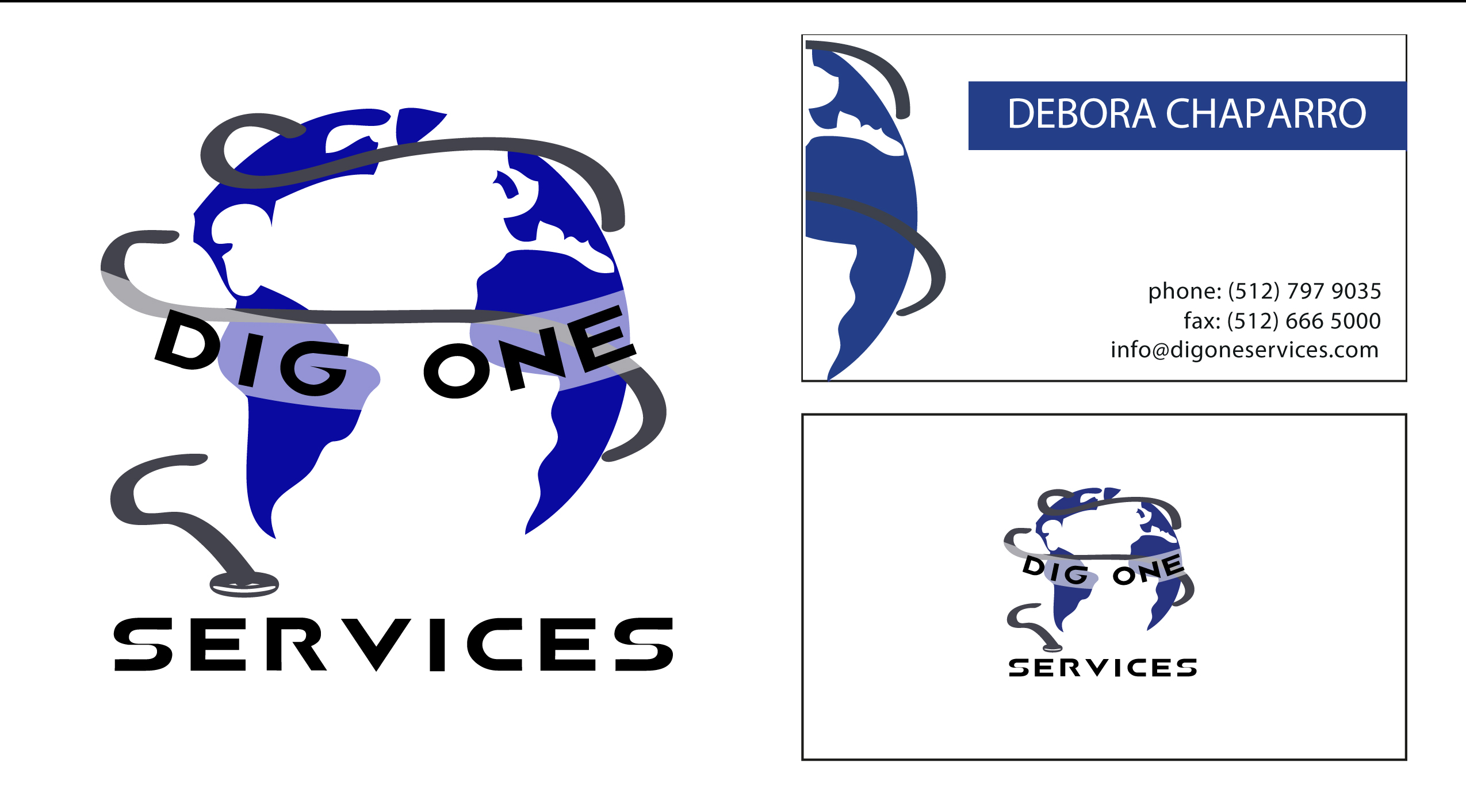 DIG ONE SERVICES LOGO